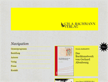 Tablet Screenshot of christian-bachmann.de